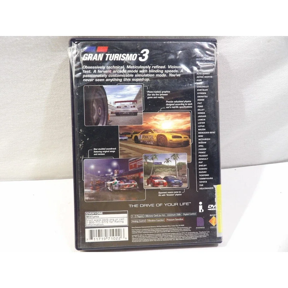 Sony manual greatest turismo